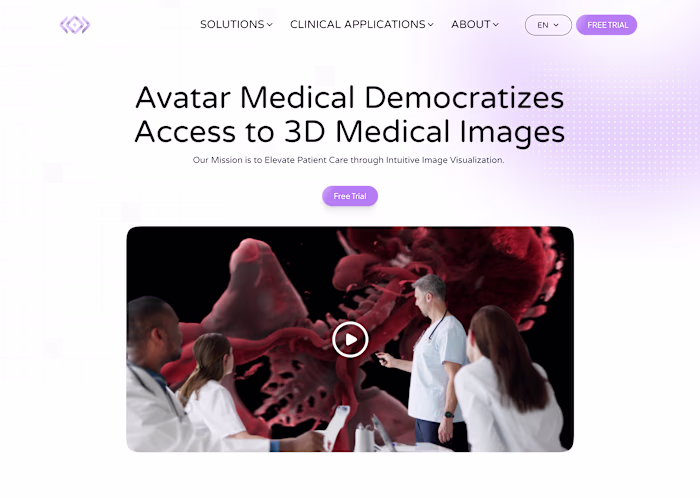Avatar Medical – Figma Design & Webflow Development