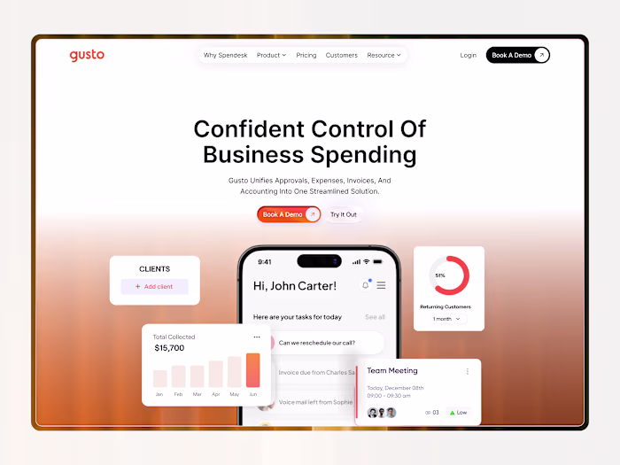Finance Website