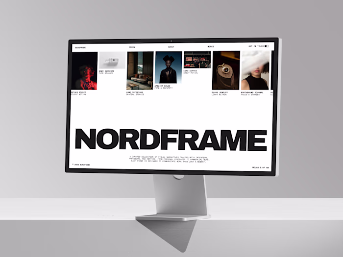 My latest Framer template is
