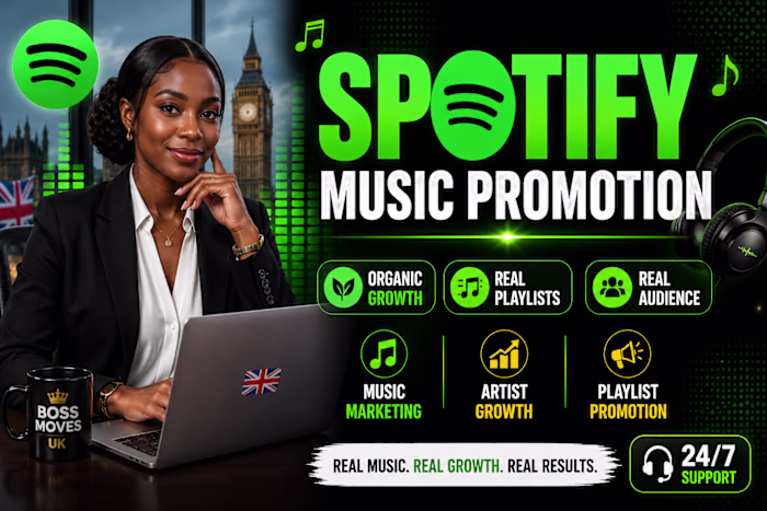 Spotify Playlist Pitching & Organic