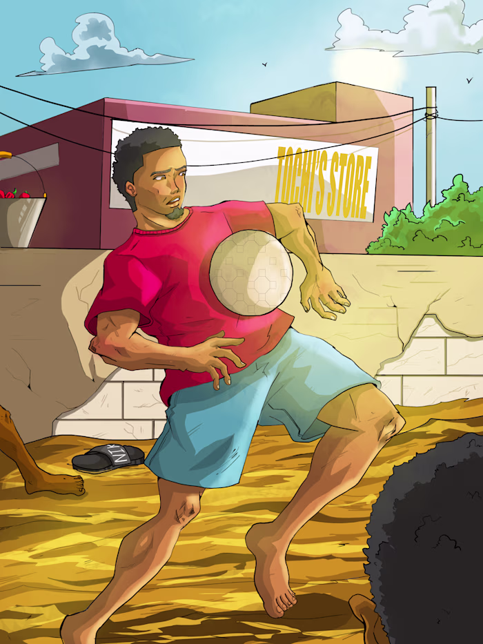 EGBON ADUGBO.
Photoshop illustration design. Made