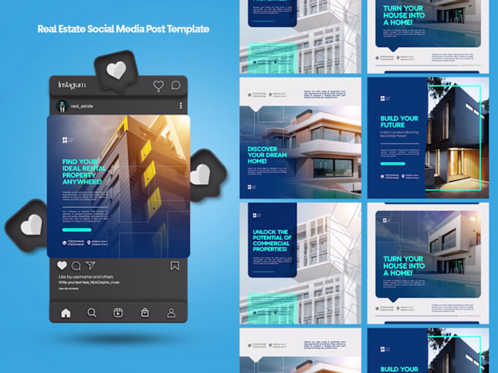 Social Media Manager/Social media Post for a Real Estate Brand
