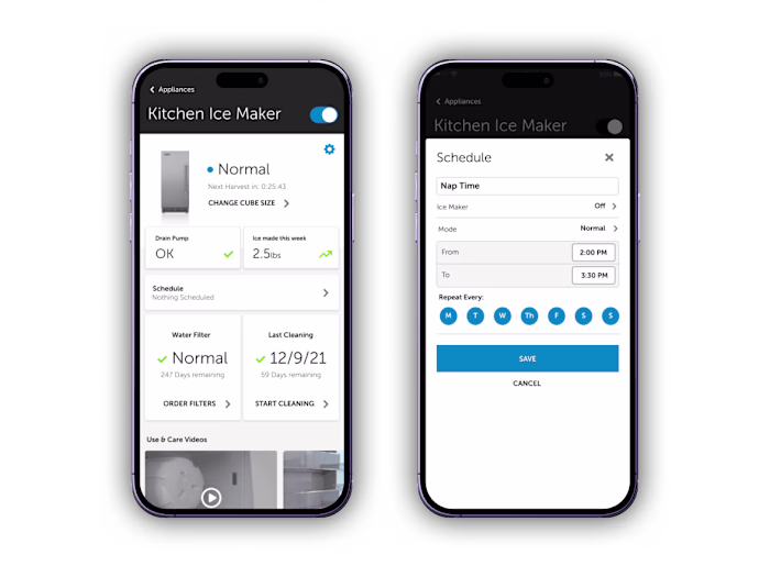 Smart Ice Maker App: Enhancing Home Appliance Interactions 