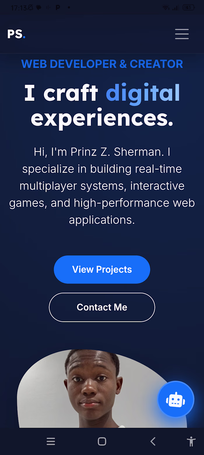 I'm a web developer that