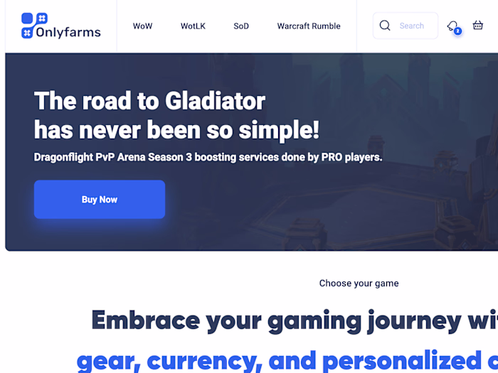 E-commerce website