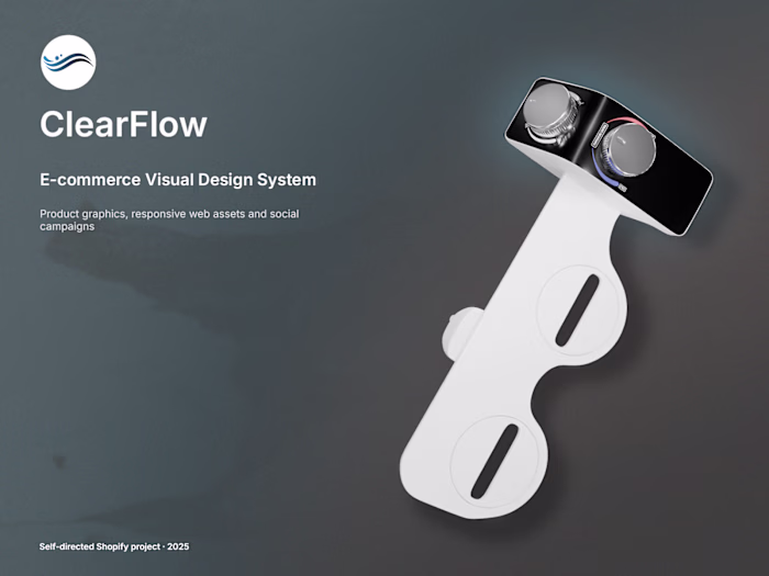 ClearFlow - E-commerce Visual Design System