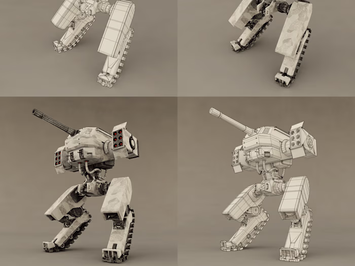 Cinema 4D - Robot creation