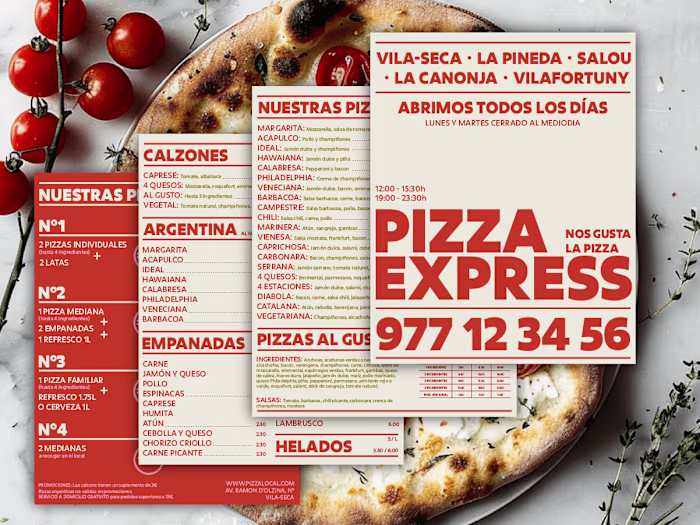 FLYER MENÚ