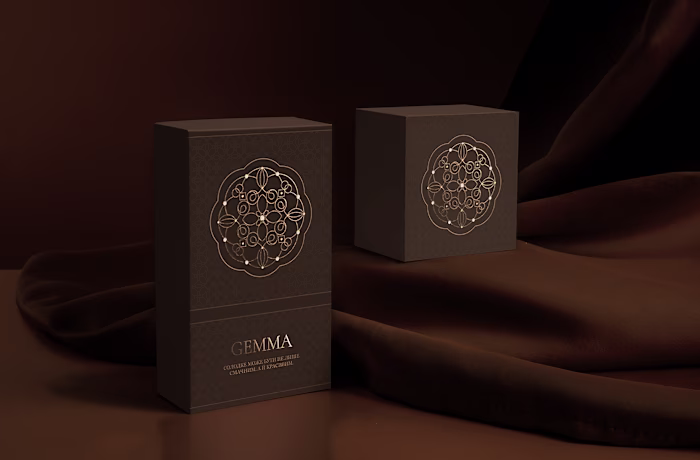 Brand identity for a company making exclusive sweets