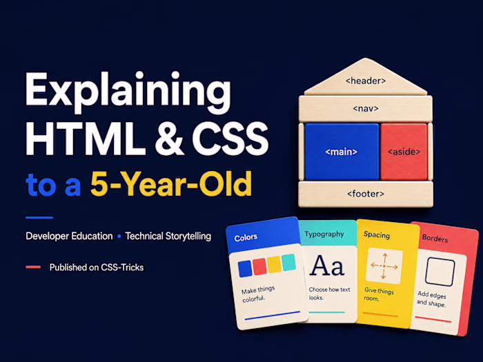 Explaining HTML and CSS to My 5-Year-Old Niece
