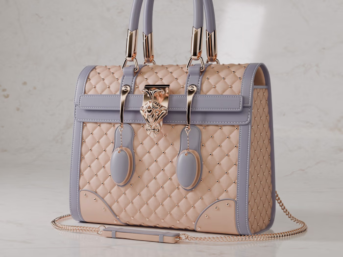 3D Product Render | Luxury Handbag