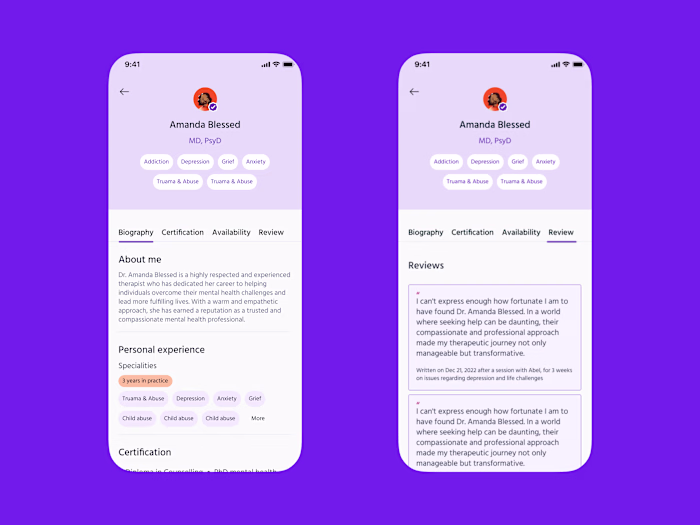 Truthshare App: Designing a Safe & Accessible Mental Health