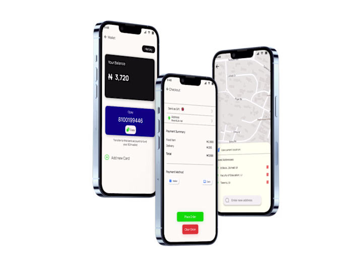 SCH food delivery app 