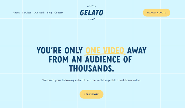 Content Creator & Copywriter - Gelato Creative