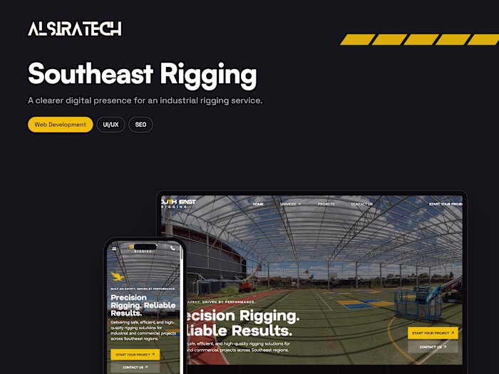 Southeast Rigging Website Case Study