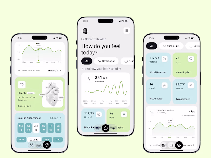 AI Health Monitoring App -