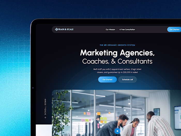 Conversion-first Landing Page Redesign for Marketing Agencies