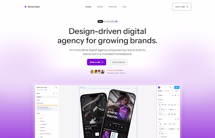 Acme Corp — Design Agency