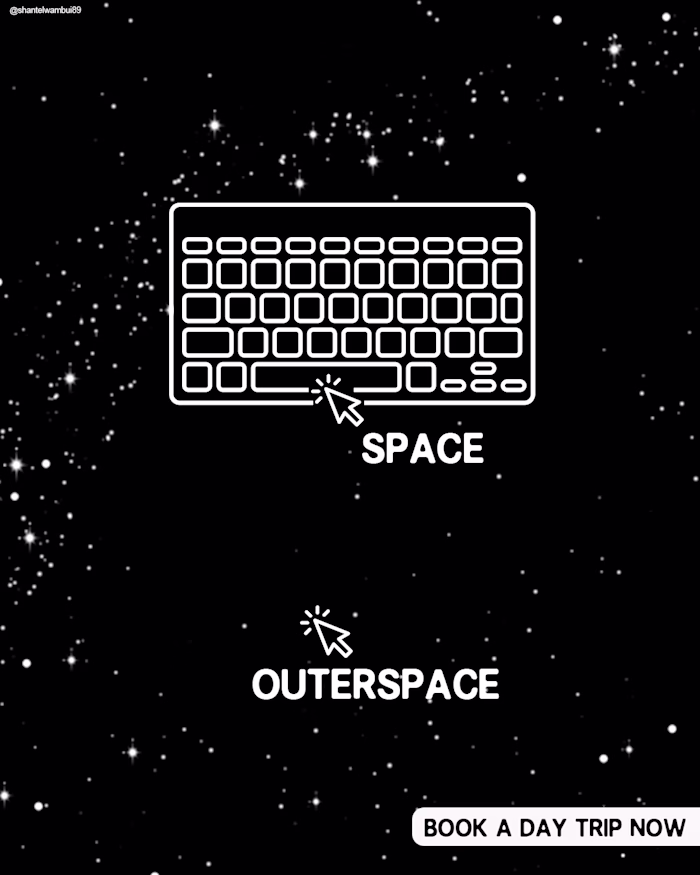Creative Work for Space Trips