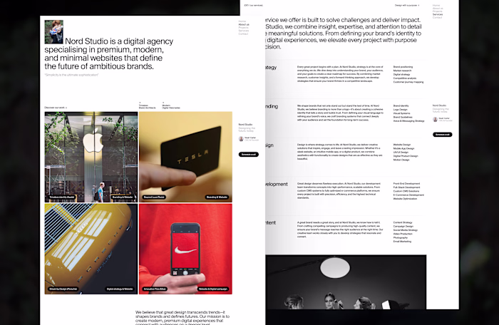 Nord Studio ~ Minimal design for maximum impact