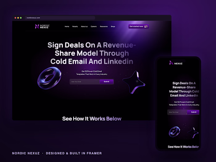 Nordic Nexuz Conversion Website Design