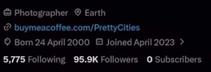 Twitter x ads campaign growth to 95.9k real followers