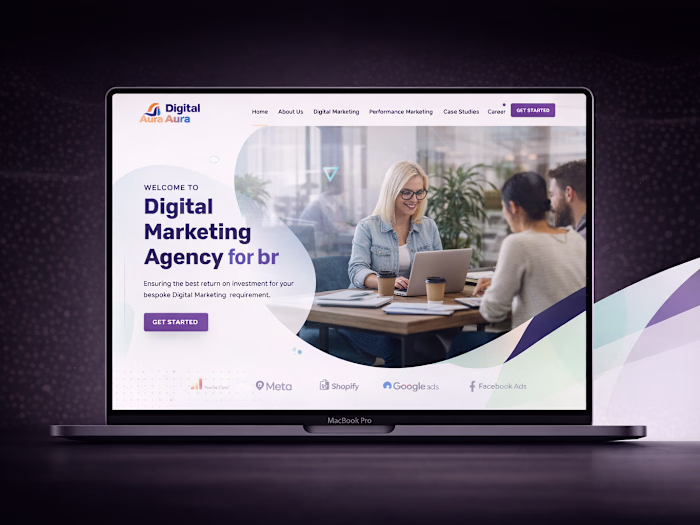 WordPress Website for a Digital Marketing Agency