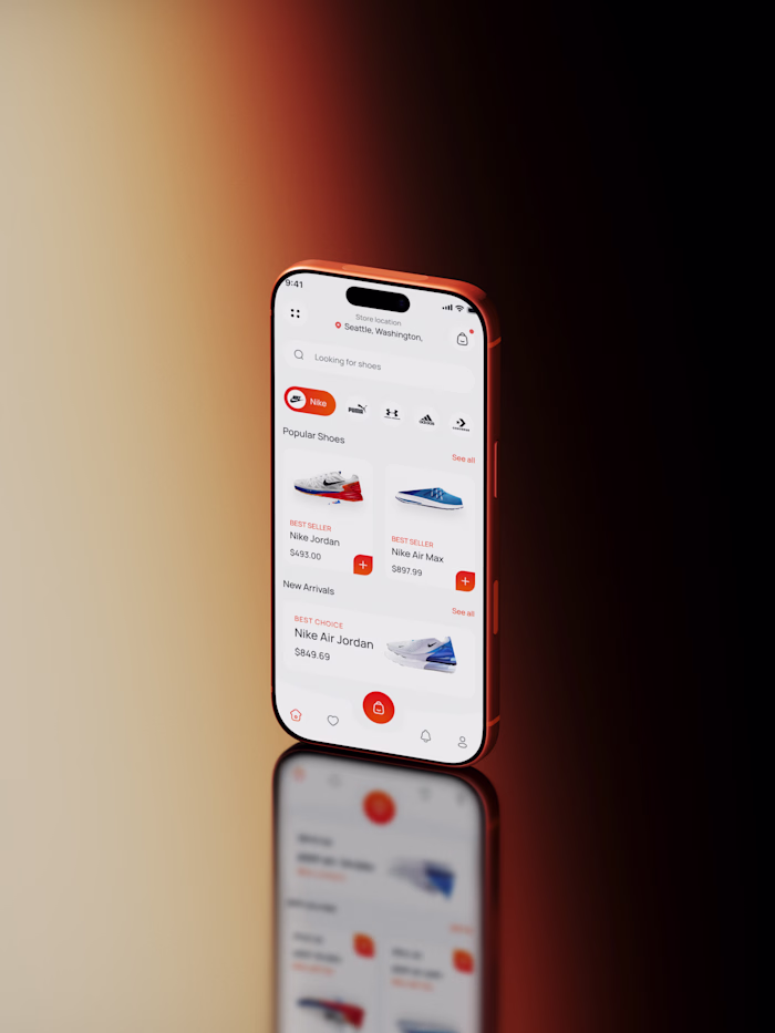 E-Commerce App Mobile App UI/UX Design