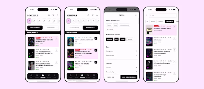 SXSW London Mobile App