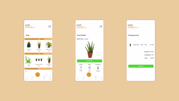 B2C Mobile App Design