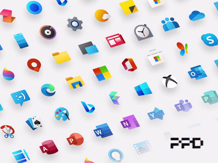 Fluent Design Icons Kit