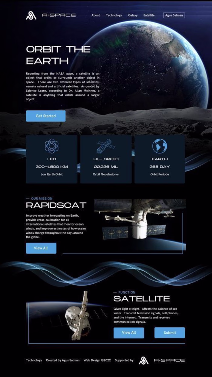 A-SPACE website