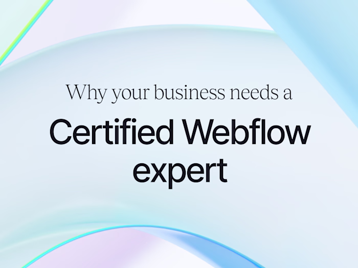 Why your Business Needs a Certified Webflow Expert Today