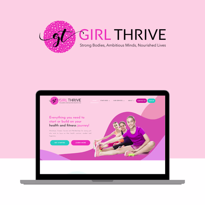 Girl Thrive Website Redesign