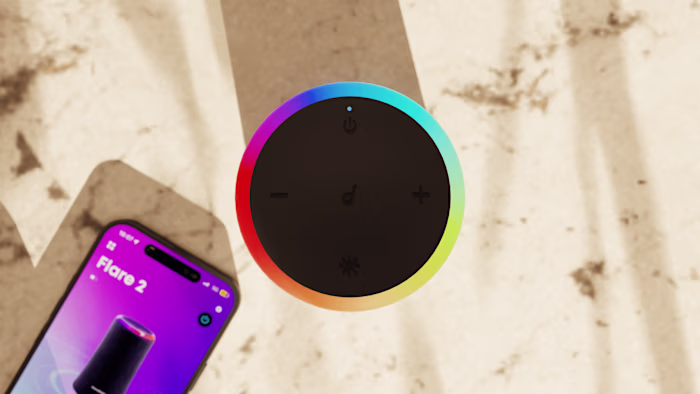 Soundcore Flare 2 CGI ad