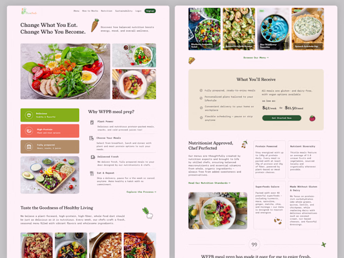 FlowChefs – Vegan Food Platform
