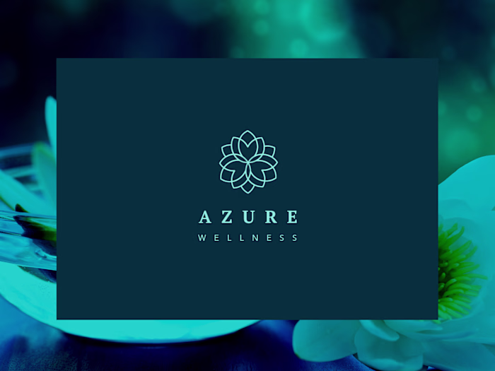 Brand Identity & Packaging Design for Azure Wellness Studio