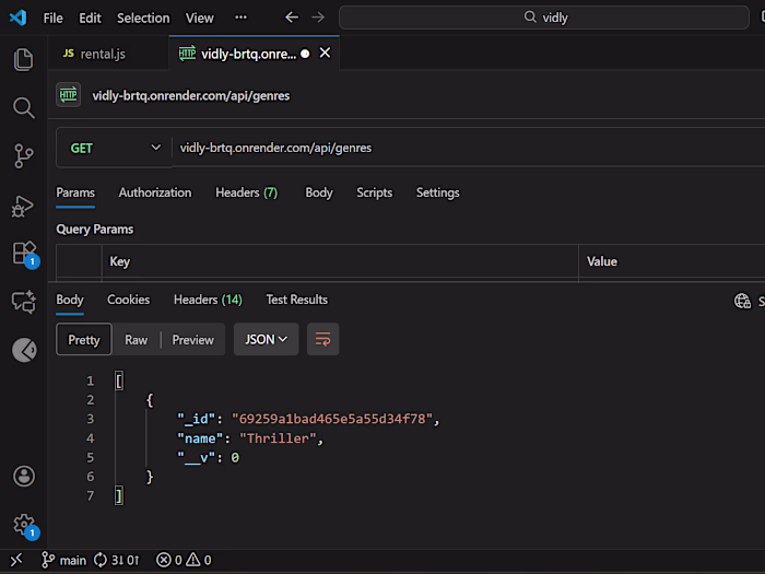 Vidly is a production-ready backend movie rental API built u...