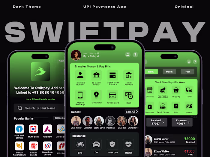 SWIFTPAY ORIGINAL - UIUX Case Study