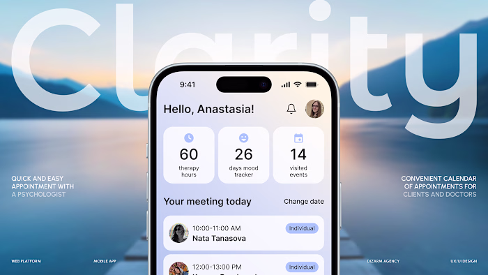 MENTAL HEALTH PLATFORM | MOBILE APP | APP DESIGN