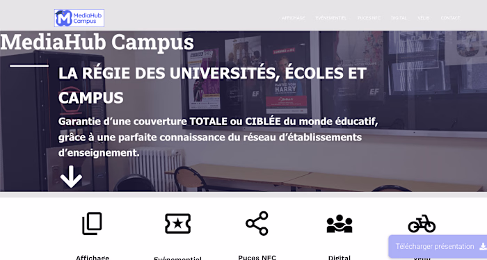 Website for a marketing agency