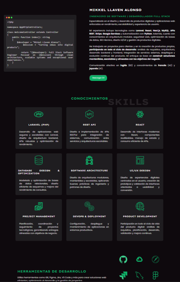 ProfileX is a modern portfolio