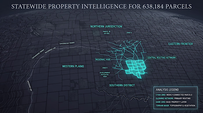 Statewide Property Intelligence for 638,184 Parcels