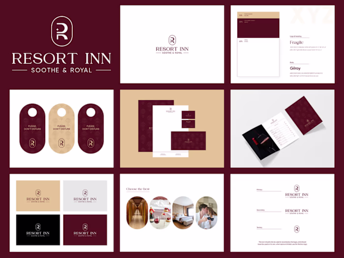Luxury Hotel Brand Identity Design