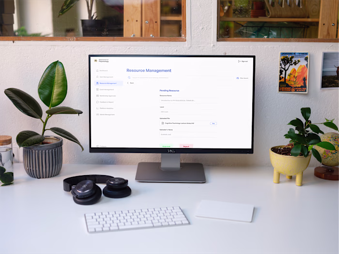 Resource Management Admin Panel