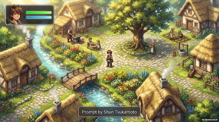 I created JRPG-oriented images using AI in the second half o...