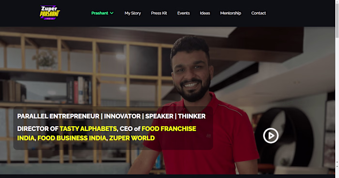 Personal Branding Website