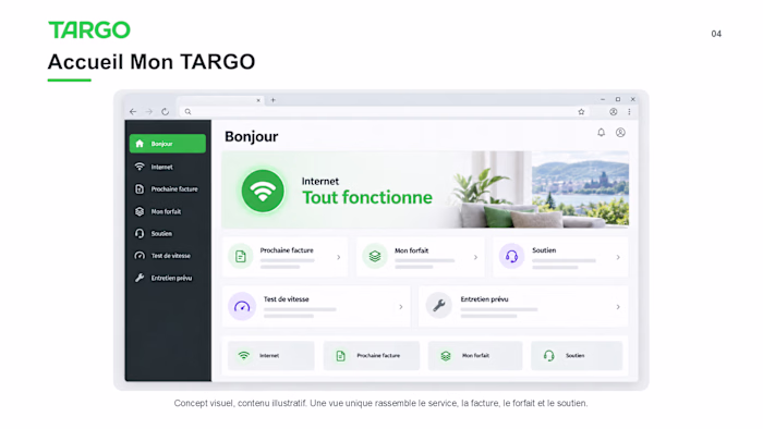 MON TARGO: A CLEARER CLIENT
