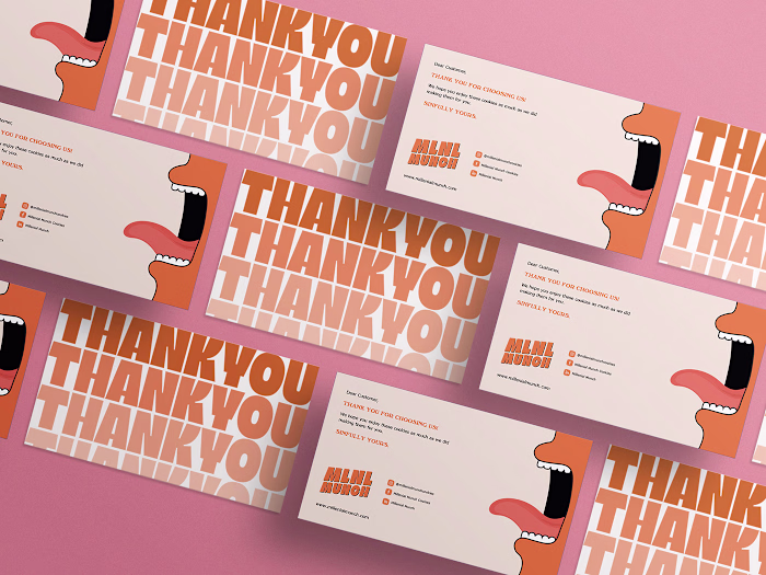 Thank You Cards on Behance