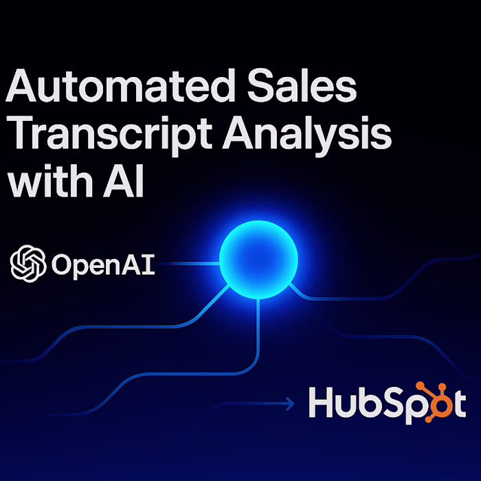 Automated Sales Transcript Analysis with AI